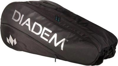 Спортивная сумка Diadem Tour 9 Pack Nova Racket Bag B-9-BLK/CHR от компании Бесплатная доставка по Беларуси - фото 1