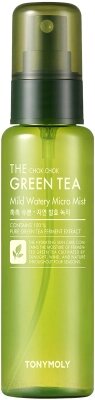 Спрей для лица Tony Moly The Chok Chok Green Tea Mild Watery Micro Mist Увлажняющий от компании Бесплатная доставка по Беларуси - фото 1