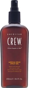 Спрей для укладки волос American Crew Classic Medium Hold Spray Gel средней фиксации