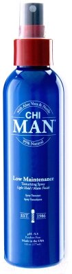 Спрей для укладки волос CHI Man Low Maintenance Texturizing Spray с легкой фиксацией от компании Бесплатная доставка по Беларуси - фото 1