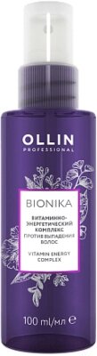 Спрей для волос Ollin Professional BioNika Витаминно-энергетический комплекс против выпадения волос от компании Бесплатная доставка по Беларуси - фото 1