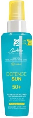 Спрей солнцезащитный BioNike Defence Sun 50+ No-Shine Face Fluid от компании Бесплатная доставка по Беларуси - фото 1