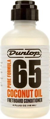 Средство для ухода за гитарой Dunlop Manufacturing 6634 Pure Formula 65 Coconut Oil Fretboard Conditioner от компании Бесплатная доставка по Беларуси - фото 1