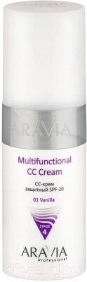 СС-крем Aravia Professional CC Cream Multifunctional SPF-20 Vanilla 01 от компании Бесплатная доставка по Беларуси - фото 1