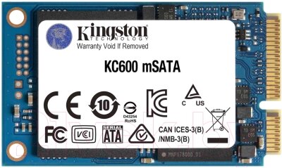 SSD диск Kingston KC600 256GB (SKC600MS/256G) от компании Бесплатная доставка по Беларуси - фото 1