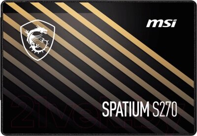 SSD диск MSI Spatium S270 240GB (S78-440N070-P83) от компании Бесплатная доставка по Беларуси - фото 1