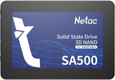 SSD диск Netac SA500 1TB (NT01SA500-1T0-S3X) от компании Бесплатная доставка по Беларуси - фото 1