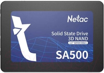 SSD диск Netac SA500 2TB (NT01SA500-2T0-S3X) от компании Бесплатная доставка по Беларуси - фото 1