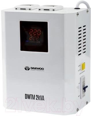 Стабилизатор напряжения Daewoo Power DW-TM2KVA от компании Бесплатная доставка по Беларуси - фото 1