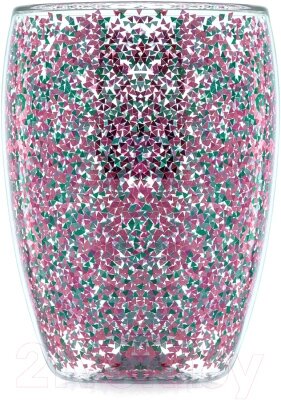 Стакан для горячих напитков Walmer Confetti Pink / W37000937 от компании Бесплатная доставка по Беларуси - фото 1