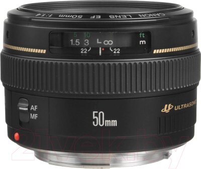 Стандартный объектив Canon EF 50mm f/1.4 USM от компании Бесплатная доставка по Беларуси - фото 1