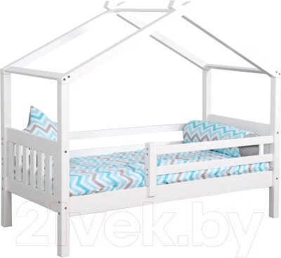 Стилизованная кровать детская Мебельград Ассоль 70x160 от компании Бесплатная доставка по Беларуси - фото 1
