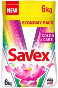 Стиральный порошок Savex Color&Care Automat