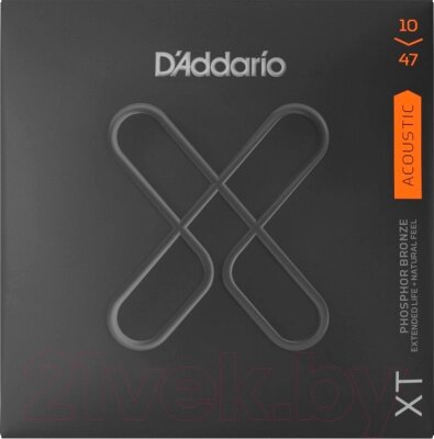 Струны для 12-струнной гитары D'Addario XTAPB1047-12 от компании Бесплатная доставка по Беларуси - фото 1