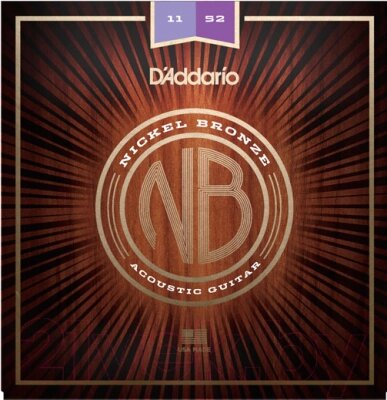 Струны для акустической гитары D'Addario NB1152 от компании Бесплатная доставка по Беларуси - фото 1