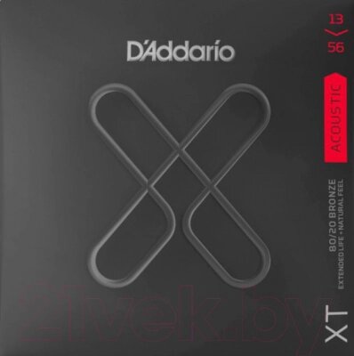 Струны для акустической гитары D'Addario XTABR1356 от компании Бесплатная доставка по Беларуси - фото 1