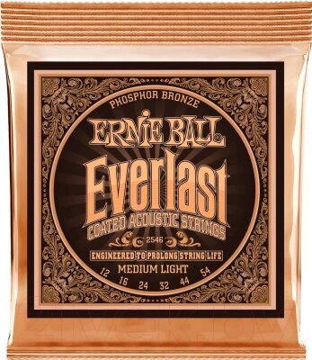 Струны для акустической гитары Ernie Ball 2546 от компании Бесплатная доставка по Беларуси - фото 1