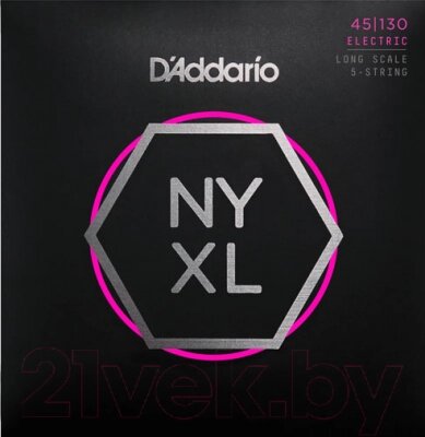 Струны для бас-гитары D'Addario NYXL45130 от компании Бесплатная доставка по Беларуси - фото 1