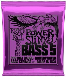 Струны для бас-гитары Ernie Ball 2821 Power Slinky