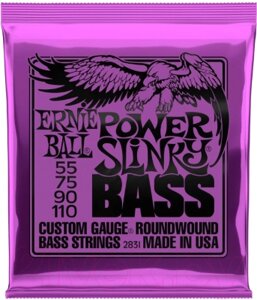 Струны для бас-гитары Ernie Ball 2831 Bass Power Slinky