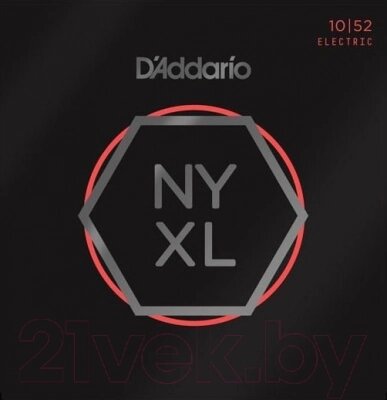 Струны для электрогитары D'Addario NYXL1052 от компании Бесплатная доставка по Беларуси - фото 1