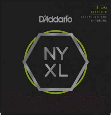 Струны для электрогитары D'Addario NYXL1156 от компании Бесплатная доставка по Беларуси - фото 1