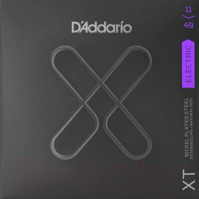 Струны для электрогитары D'Addario XTE1149 от компании Бесплатная доставка по Беларуси - фото 1