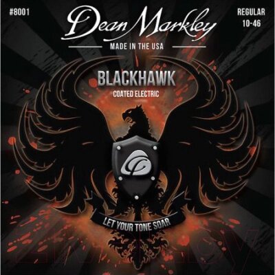 Струны для электрогитары Dean Markley DM8001 Blackhawk от компании Бесплатная доставка по Беларуси - фото 1