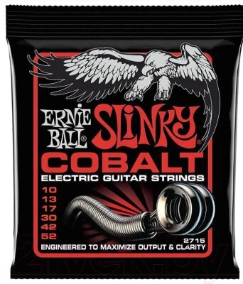 Струны для электрогитары Ernie Ball 2715 Cobalt Skinny Top Heavy Bottom от компании Бесплатная доставка по Беларуси - фото 1