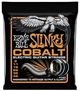 Струны для электрогитары Ernie Ball 2722 Cobalt Hybrid Slinky