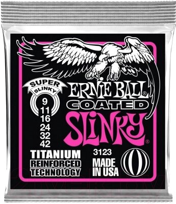 Струны для электрогитары Ernie Ball 3123 от компании Бесплатная доставка по Беларуси - фото 1