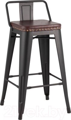 Стул барный Stool Group Tolix Soft / LF626A Matte Black 3474/PU7005 от компании Бесплатная доставка по Беларуси - фото 1