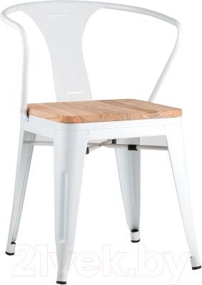 Стул Stool Group Tolix Arm Wood / YD-H440AR-W LG-02 от компании Бесплатная доставка по Беларуси - фото 1