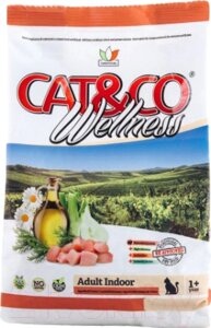 Сухой корм для кошек Adragna Cat&Co Wellness Adult Indoor Lamb&Potatoes