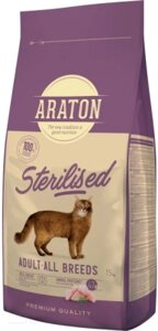 Сухой корм для кошек Araton Cat Sterilization / ART47473