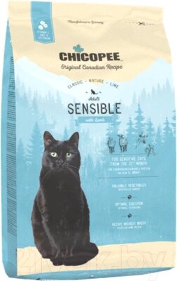 Сухой корм для кошек Chicopee CNL Sensible с ягненком от компании Бесплатная доставка по Беларуси - фото 1