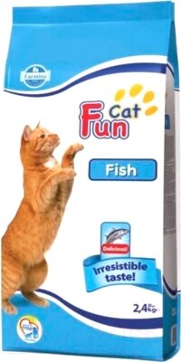 Сухой корм для кошек Farmina Fun Cat Fish от компании Бесплатная доставка по Беларуси - фото 1