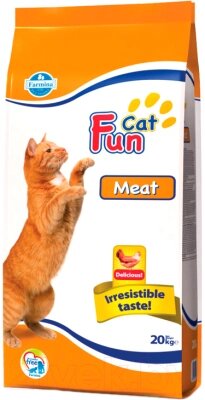 Сухой корм для кошек Farmina Fun Cat Meat от компании Бесплатная доставка по Беларуси - фото 1