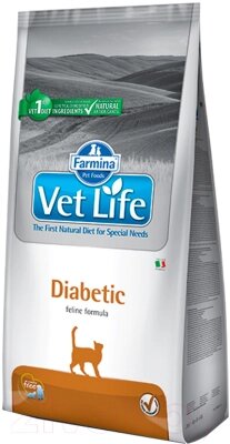 Сухой корм для кошек Farmina Vet Life Diabetic от компании Бесплатная доставка по Беларуси - фото 1