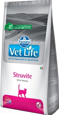 Сухой корм для кошек Farmina Vet Life Struvite от компании Бесплатная доставка по Беларуси - фото 1