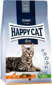 Сухой корм для кошек Happy Cat Culinary Land-Ente 33/15 утка / 70567