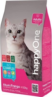 Сухой корм для кошек HappyOne Cat Tuna/Chicken от компании Бесплатная доставка по Беларуси - фото 1