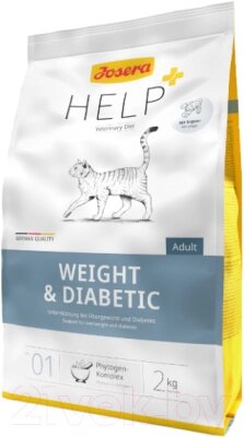 Сухой корм для кошек Josera Нelp Weight&Diabetic Cat от компании Бесплатная доставка по Беларуси - фото 1