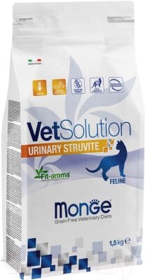 Сухой корм для кошек Monge Vet Solution Urinary Struvite от компании Бесплатная доставка по Беларуси - фото 1