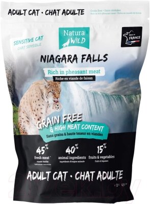 Сухой корм для кошек Natura Wild Cat Niagara Falls с фазаном / 585161 от компании Бесплатная доставка по Беларуси - фото 1