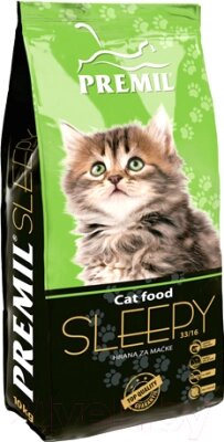 Сухой корм для кошек Premil Sleepy Super Premium от компании Бесплатная доставка по Беларуси - фото 1