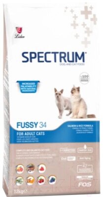 Сухой корм для кошек Spectrum Fussy34 с нерегулярным аппетитом от компании Бесплатная доставка по Беларуси - фото 1