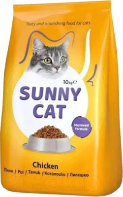 Сухой корм для кошек Sunny Cat Chicken от компании Бесплатная доставка по Беларуси - фото 1