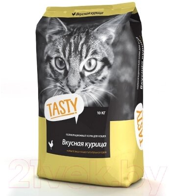 Сухой корм для кошек Tasty Cat С курицей от компании Бесплатная доставка по Беларуси - фото 1