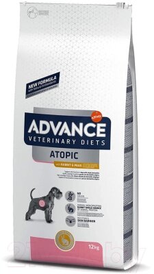 Сухой корм для собак Advance VetDiet Atopic Care с кроликом от компании Бесплатная доставка по Беларуси - фото 1